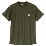 Picture of Carhartt 106652 Mens Force Relaxed Fit Midweight Short-Sleeve Pocket T-Shirt