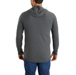 Picture of Carhartt 106654 Mens Force Relaxed Fit Midweight Long-Sleeve Logo Graphic Hooded T-Shirt