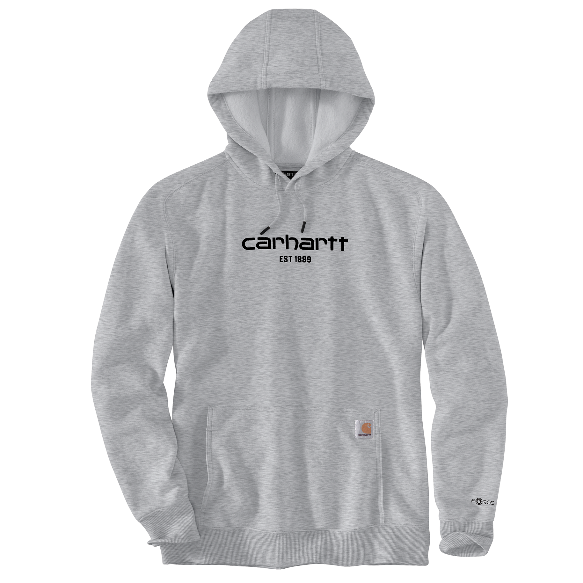 Picture of Carhartt 106655 Mens Force Relaxed Fit Lightweight Logo Graphic Sweatshirt