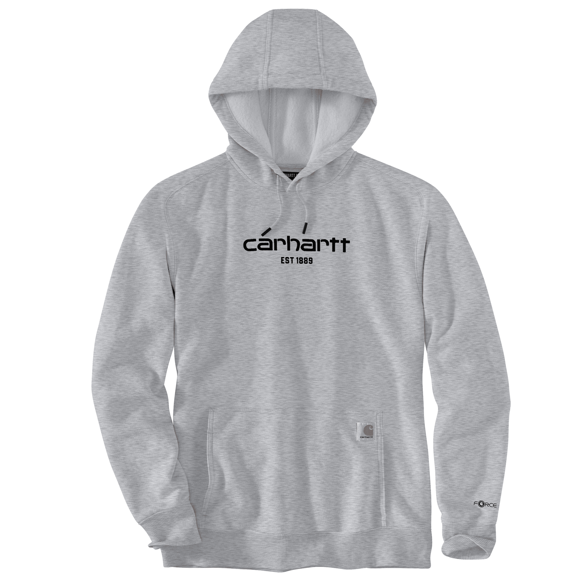 Picture of Carhartt 105569 Mens Force Relaxed Fit Lightweight Logo Graphic Sweatshirt