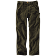 Picture of Carhartt B11 Mens Loose Fit Washed Duck Utility Work Pant