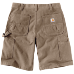 Picture of Carhartt 103652 Mens Rugged Flex® Relaxed Fit Canvas Utility Work Short
