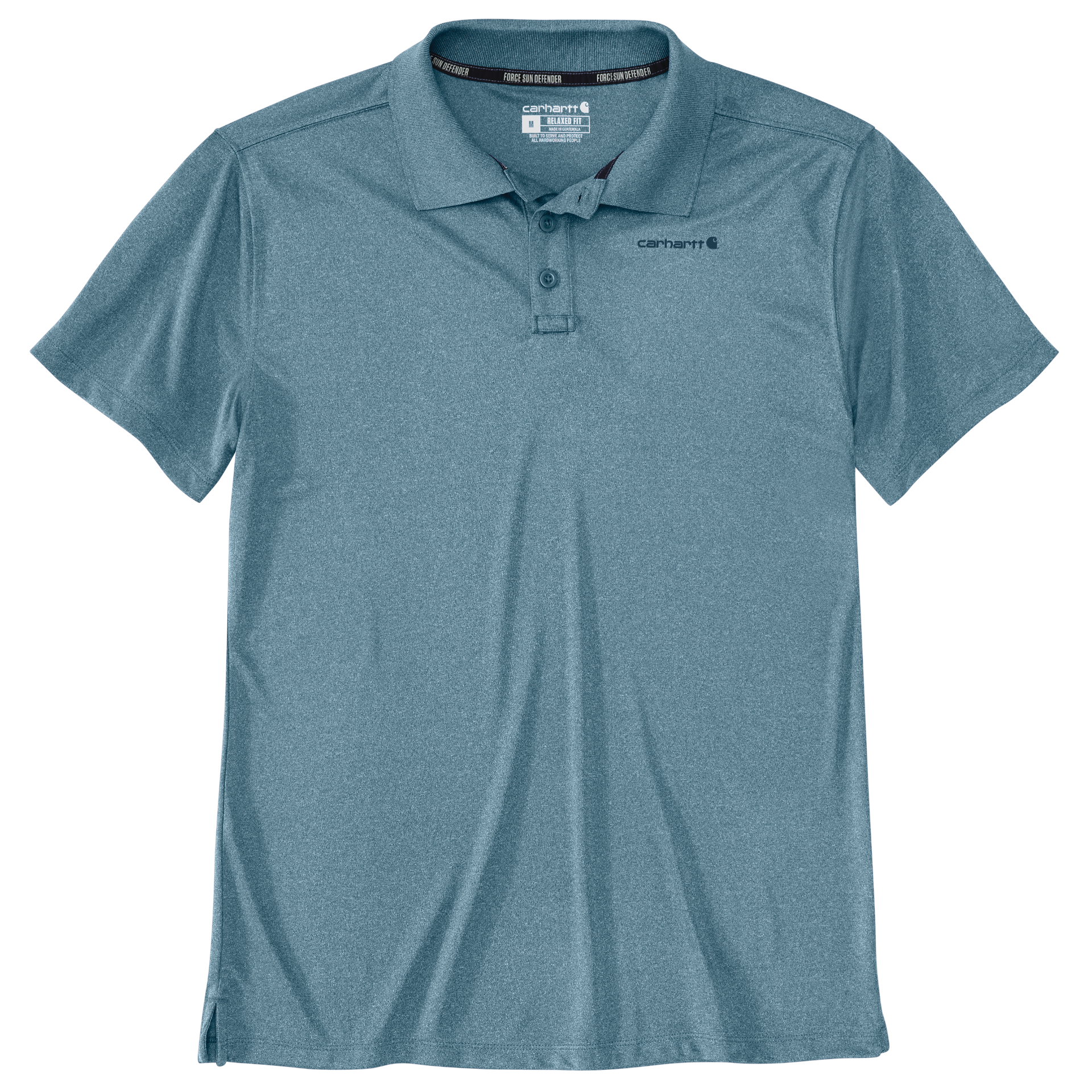 Picture of Carhartt 106901 Mens Force Sun Defender™ Relaxed Fit Lightweight Short-Sleeve Polo
