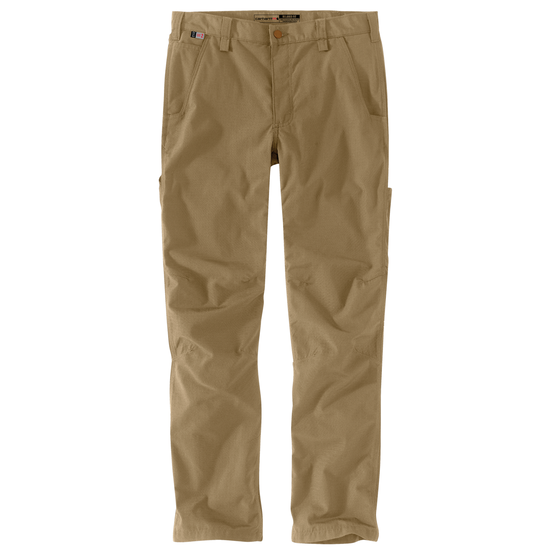 Picture of Carhartt 104785 Mens FR Relaxed Straight Force Ripstop Dungaree