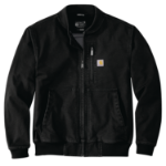 Picture of Carhartt 106781 Mens Rugged Flex® Duck Relaxed Fit Bomber Jacket