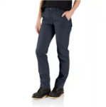 Picture of Carhartt 105113 Womens The Essential Canvas Pant