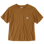 Picture of Carhartt 106122 Womens TENCEL ™ Fiber Series Loose Fit Short-Sleeve Pocket T-Shirt