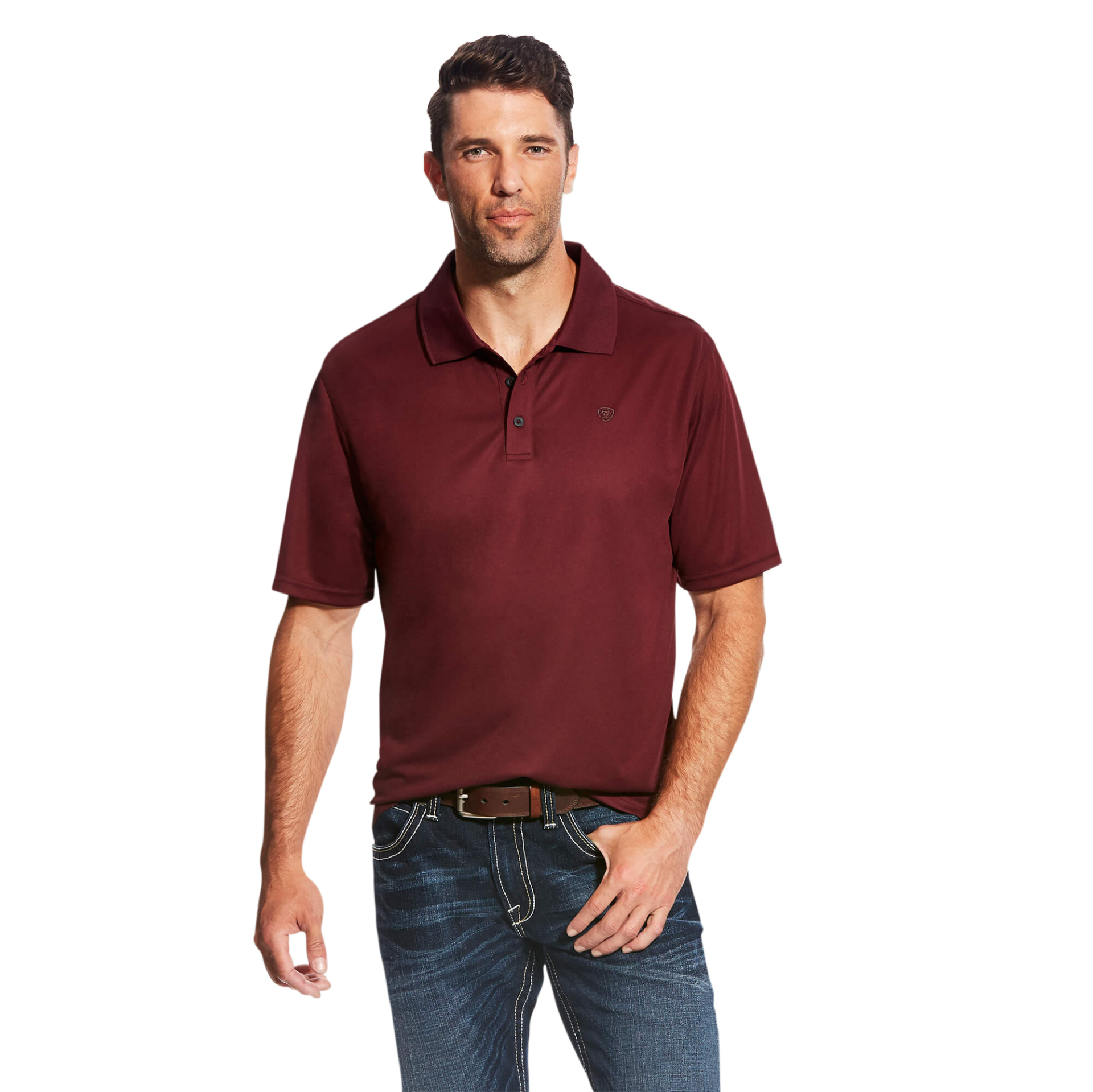 Picture of Ariat 10022856 TEK SS POLO