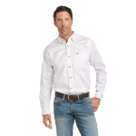 Picture of Ariat 10034230 SOLID TWILL  FTD LS SHRT