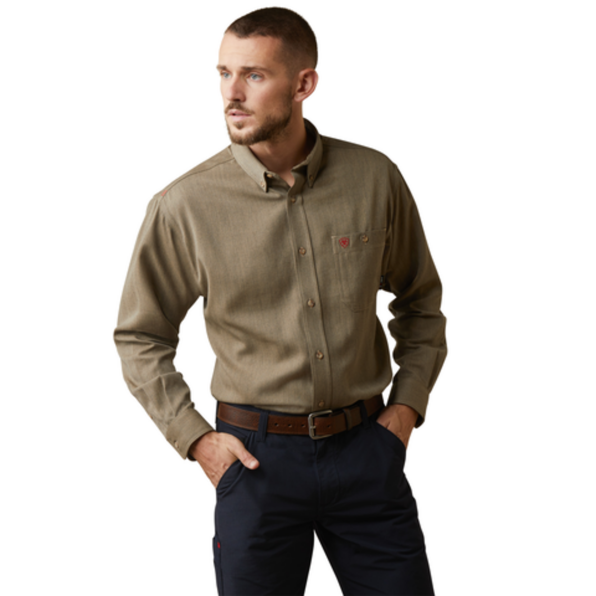 Picture of Ariat 10040900 FR AIR INHERENT LS WRK SHRT