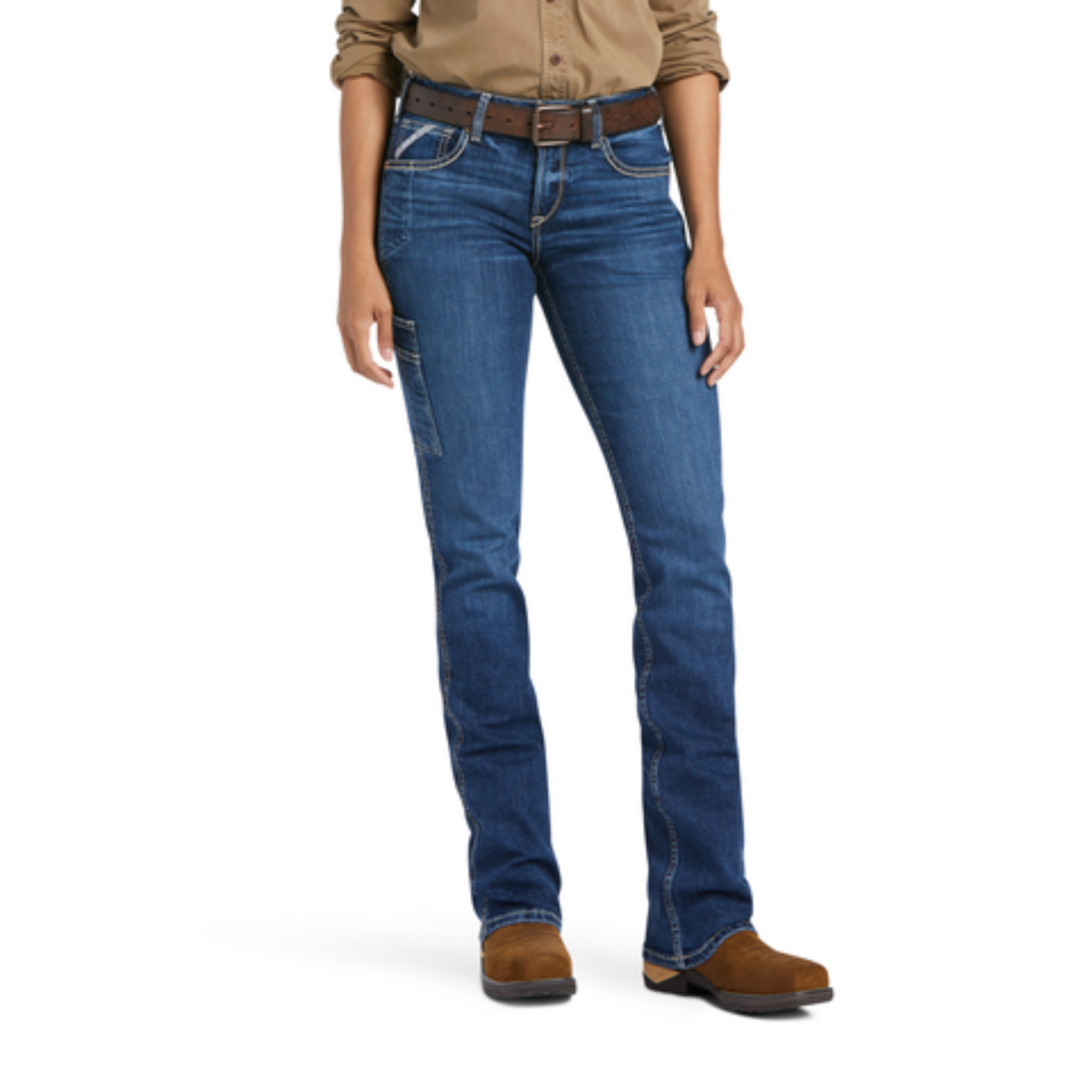 Picture of Ariat 10039142 REBAR R.E.A.L PR STR RIVETER BOOT JEAN