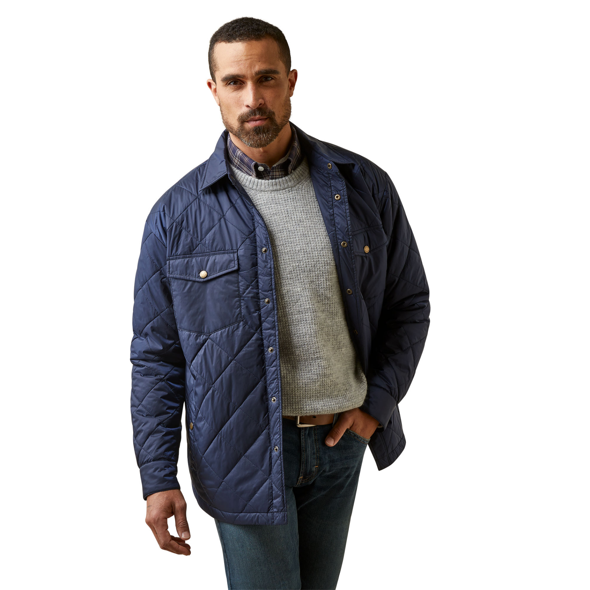 Picture of Ariat 10046067 STINSON SHRT JKT
