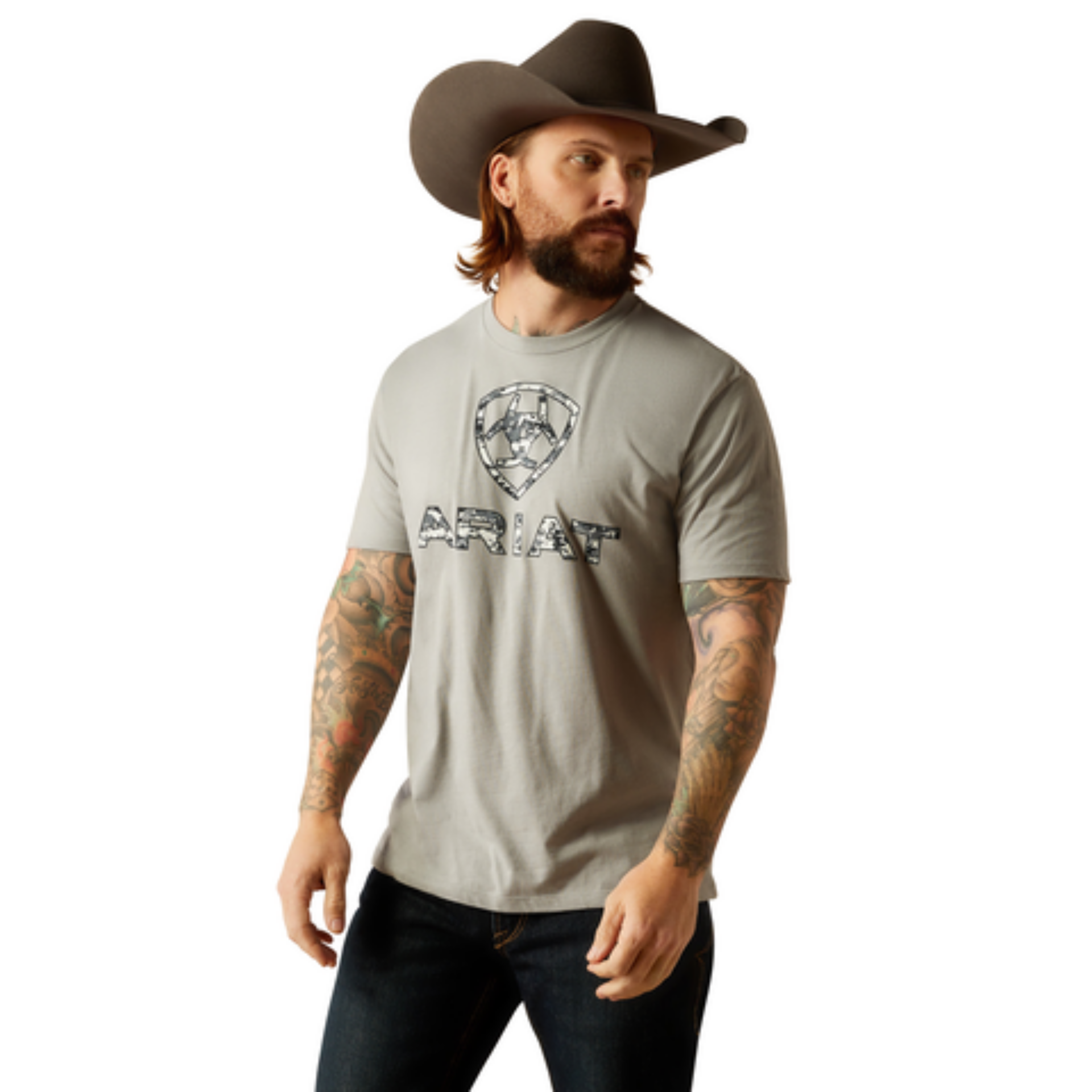 Picture of Ariat 10054178 LIBERTY USA DIGI CAMO SS TSHRT