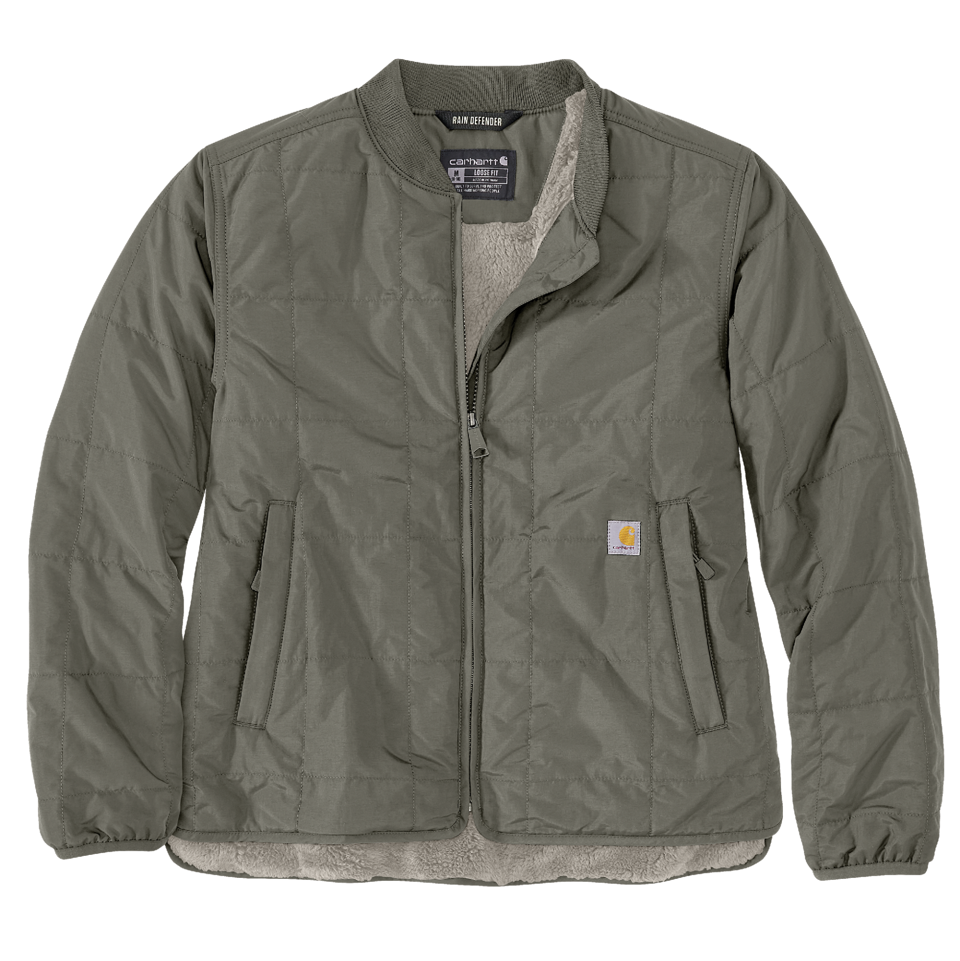 Picture of Carhartt 106486 Womens Rain Defender® Loose Fit Lightweight Insulated Jacket