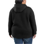 Picture of Carhartt 102791 Womens Relaxed Fit Midweight Logo Sleeve Graphic Sweatshirt