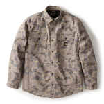 Picture of Carhartt 105419 Mens Rugged Flex™  Relaxed Fit Canvas Fleece-Lined Shirt Jac