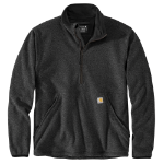 Picture of Carhartt 106417 Mens Half-Zip Relaxed Fit Fleece Pullover
