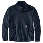 Picture of Carhartt 106417 Mens Half-Zip Relaxed Fit Fleece Pullover