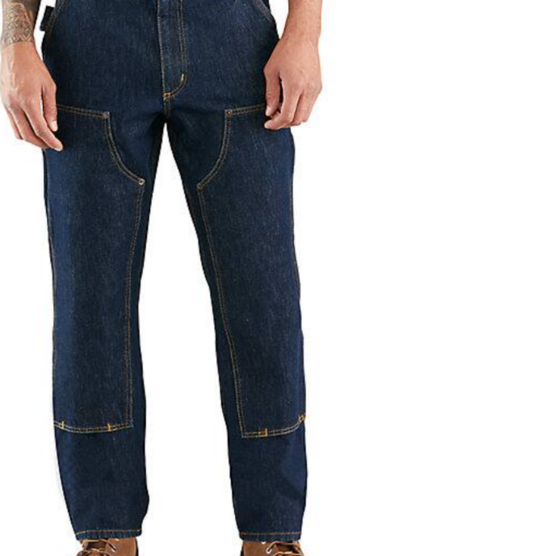 Picture of Carhartt 103890 Mens Rugged Flex® Relaxed Fit Heavyweight Double-Front Utility Logger Jean