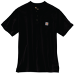 Picture of Carhartt K84 Mens Loose Fit Heavyweight Short-Sleeve Pocket Henley T-Shirt