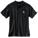 Picture of Carhartt K84 Mens Loose Fit Heavyweight Short-Sleeve Pocket Henley T-Shirt