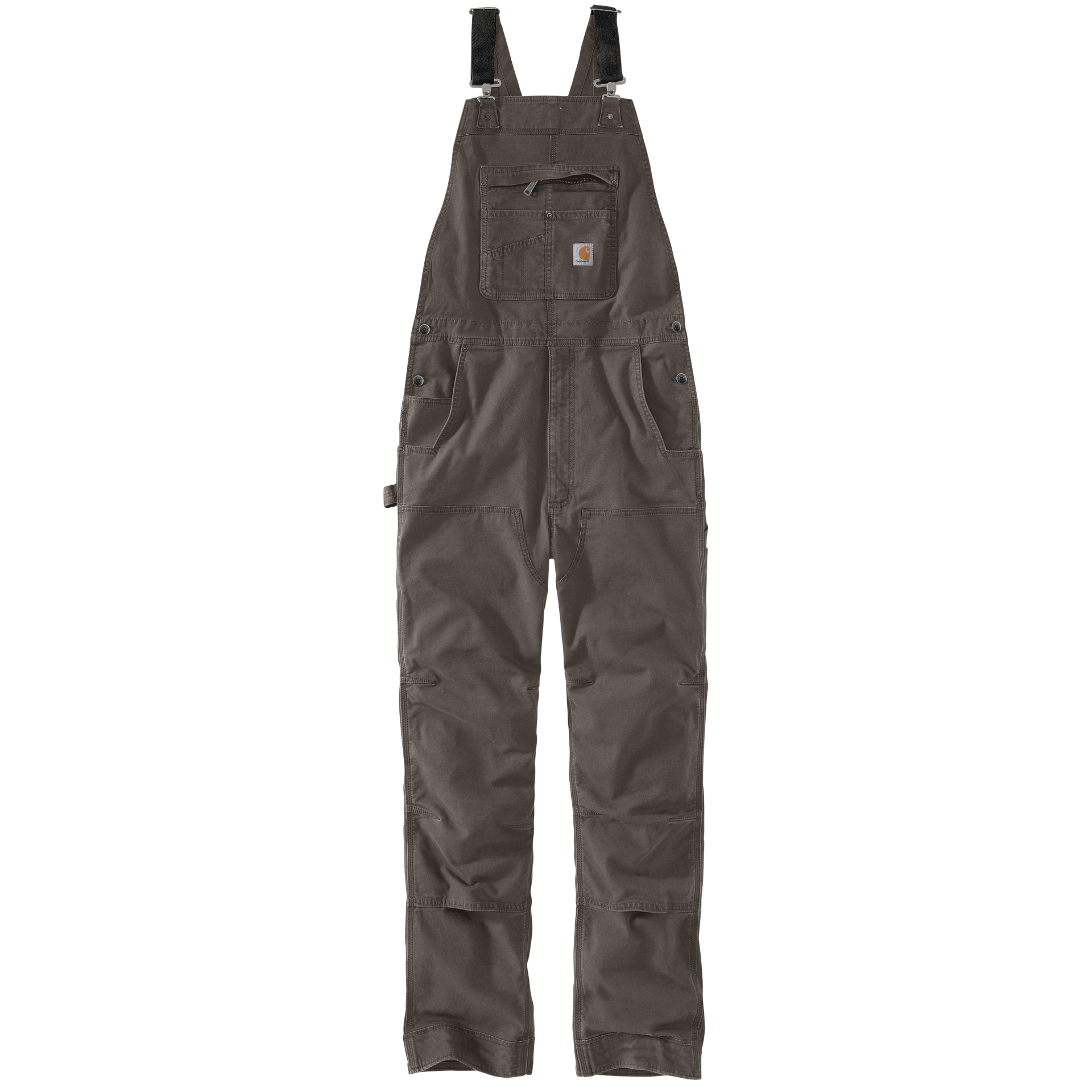 Picture of Carhartt 102987 Mens Rugged Flex® Relaxed Fit Canvas Bib Overall