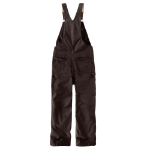 Picture of Carhartt 104031 Mens Loose Fit Washed Duck Insulated Bib Overall