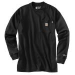 Picture of Carhartt 100235 Mens Flame Resistant Force Loose Fit Midweight Long-Sleeve Pocket T-Shirt