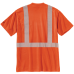 Picture of Carhartt 100495 Mens High-Visibility Force Relaxed Fit Lightweight Short-Sleeve Class 2 T-Shirt