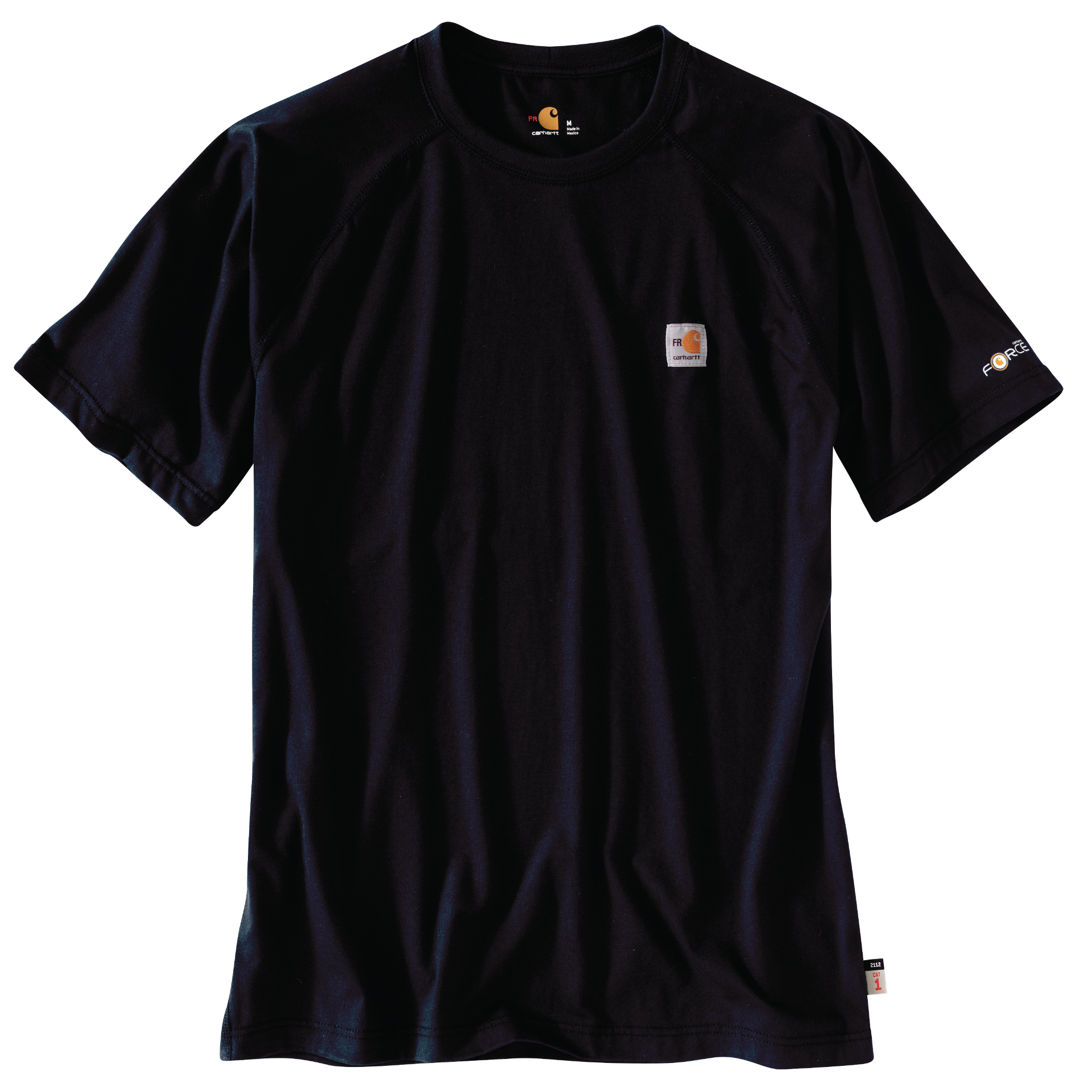 Picture of Carhartt 102903 Mens Flame Resistant Force Relaxed Fit Lightweight Short-Sleeve T-Shirt