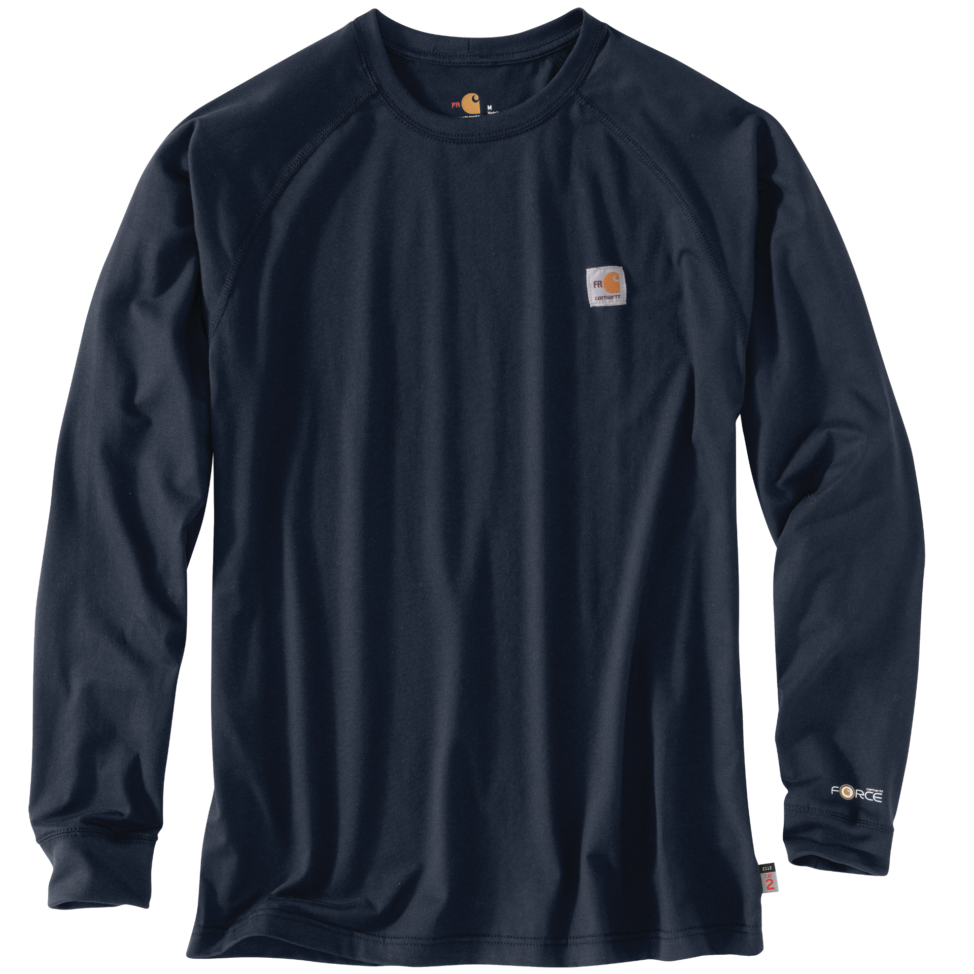 Picture of Carhartt 102904 Mens Flame Resistant Force Relaxed Fit Lightweight Long-Sleeve T-Shirt