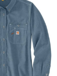 Picture of Carhartt 104147 Womens Flame Resistant Force Relaxed Fit Lightweight Long-Sleeve Shirt