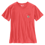 Picture of Carhartt 103067 Womens Loose Fit Heavyweight Short-Sleeve Pocket T-Shirt