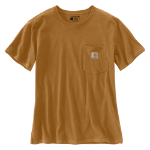 Picture of Carhartt 103067 Womens Loose Fit Heavyweight Short-Sleeve Pocket T-Shirt