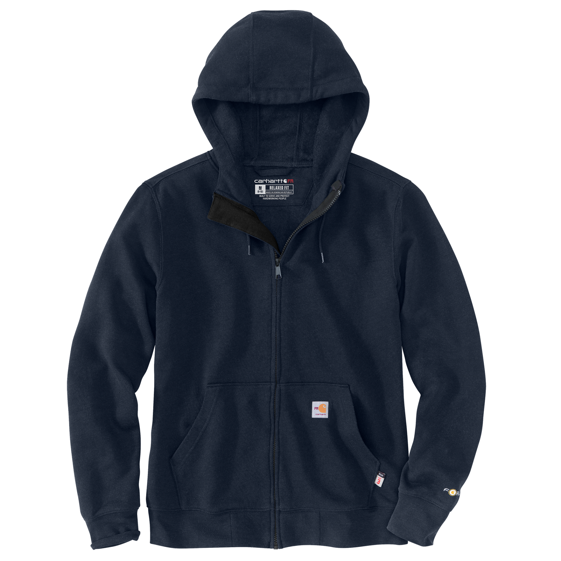 Picture of Carhartt 105284 Womens Flame Resistant Force Relaxed Fit Midweight Zip-Front Sweatshirt