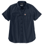 Picture of Carhartt 105537 Womens Force Relaxed Fit Lightweight Short Sleeve Shirt