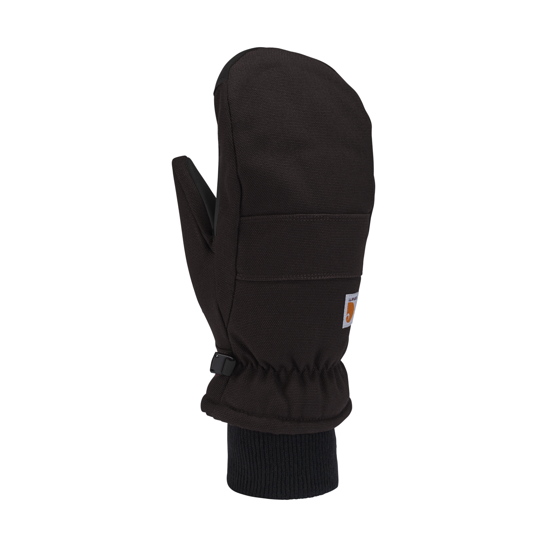 Picture of Carhartt GL0800-M Mens Insulated Duck Synthetic Leather Knit Cuff Mitt