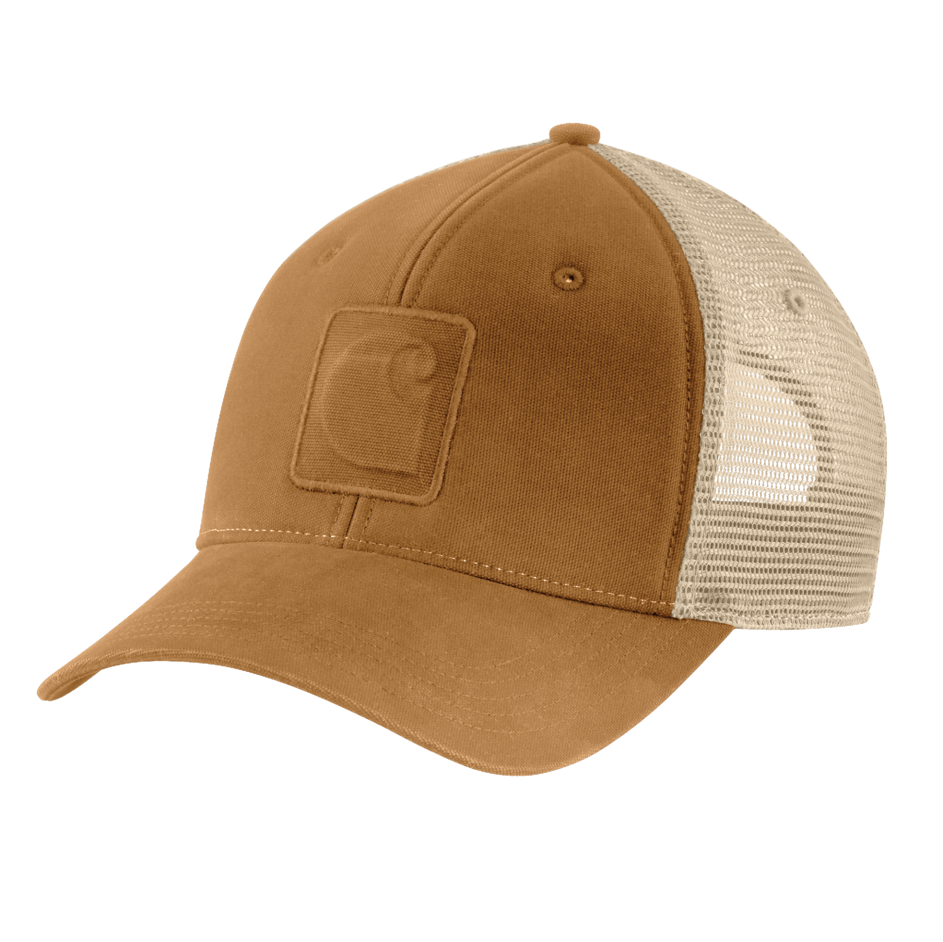 Picture of Carhartt 106401 Mens Canvas Logo C Cap