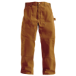 Picture of Carhartt 106679 Mens B01 Loose Fit Firm Duck Double-Front Utility Work Pant