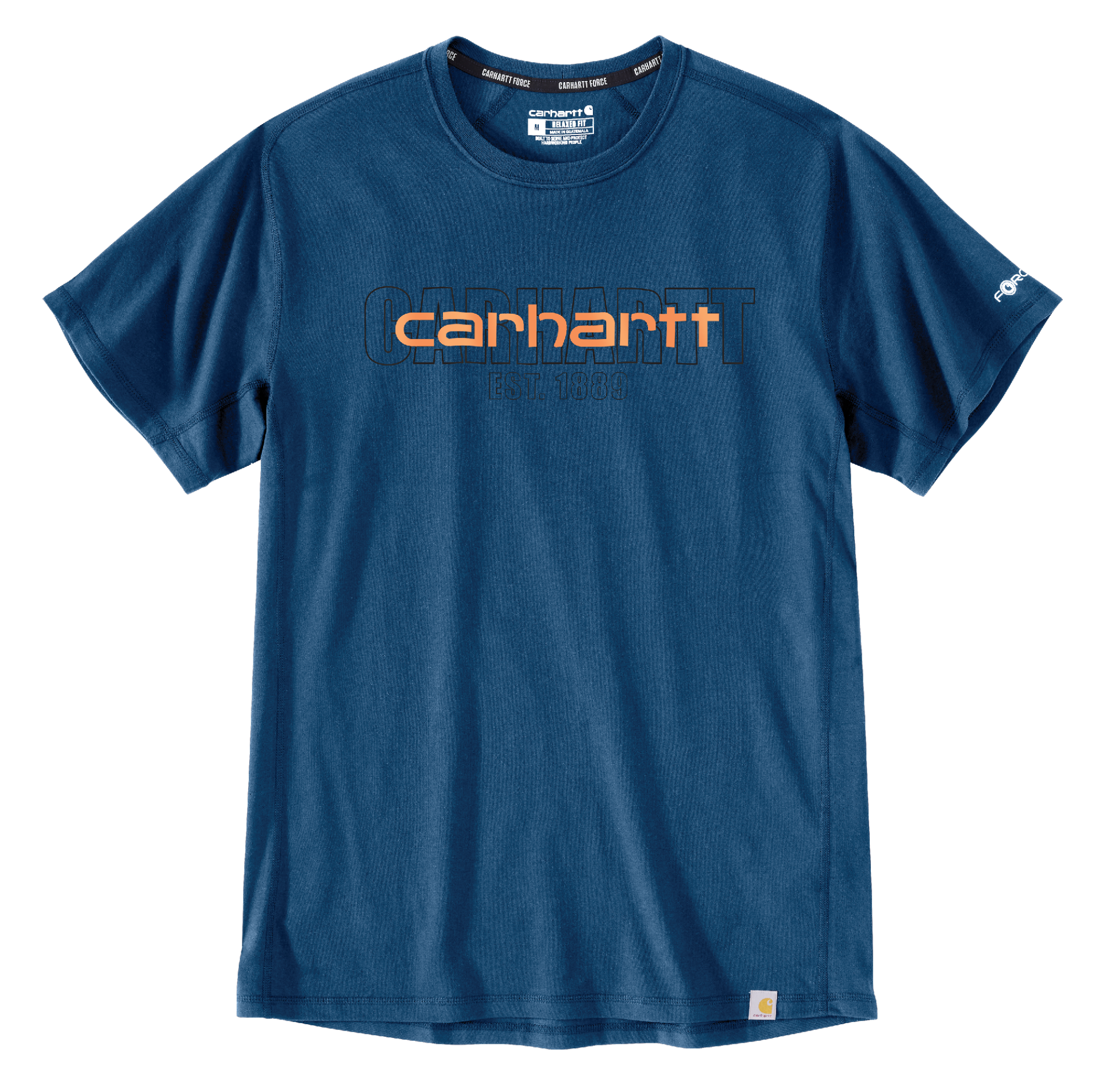 Picture of Carhartt 106653 Mens Force Relaxed Fit Midweight Short-Sleeve Logo Graphic T-Shirt
