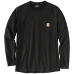 Picture of Carhartt 106656 Mens Force Relaxed Fit Midweight Long-Sleeve Pocket T-Shirt