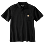 Picture of Carhartt 106685 Mens Loose Fit Midweight Short-Sleeve Pocket Polo