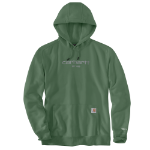 Picture of Carhartt 106655 Mens Force Relaxed Fit Lightweight Logo Graphic Sweatshirt
