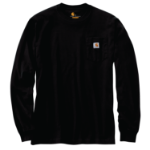 Picture of Carhartt K126 Mens Loose Fit Heavyweight Long-Sleeve Pocket T-Shirt