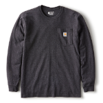 Picture of Carhartt K126 Mens Loose Fit Heavyweight Long-Sleeve Pocket T-Shirt