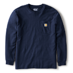 Picture of Carhartt K126 Mens Loose Fit Heavyweight Long-Sleeve Pocket T-Shirt