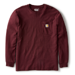 Picture of Carhartt K126 Mens Loose Fit Heavyweight Long-Sleeve Pocket T-Shirt