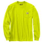 Picture of Carhartt K126 Mens Loose Fit Heavyweight Long-Sleeve Pocket T-Shirt