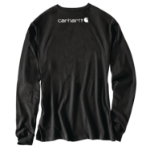 Picture of Carhartt K231 Mens Loose Fit Heavyweight Long-Sleeve Logo Sleeve Graphic T-Shirt