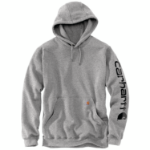 Picture of Carhartt K288 Mens Loose Fit Midweight Logo Sleeve Graphic Sweatshirt
